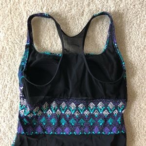 Swim - Multi-Colored One Piece Bathing Suit Swim - Multi-Colored One Piece Bathing Suit